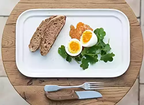 Oeuf d’oie, mayonnaise au haddock