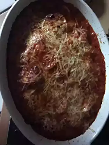 Oeufs durs aux tomates gratinés