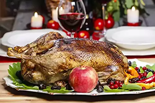 Oie farcie à l'ancienne