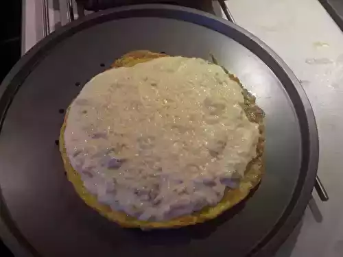Omelette carbonara