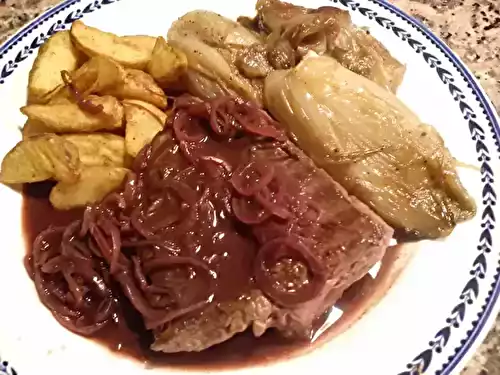 Onglet à l'échalote