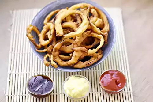 Onion rings (pâte à beignet)