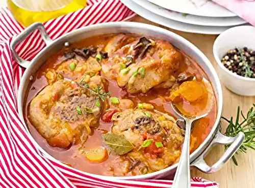 Osso bucco de dinde à la provençale