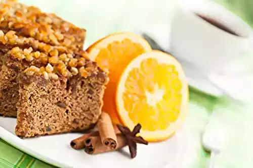 Pain d'épices à l'orange facile