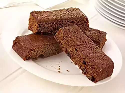 Pain d'épices aux trois farines