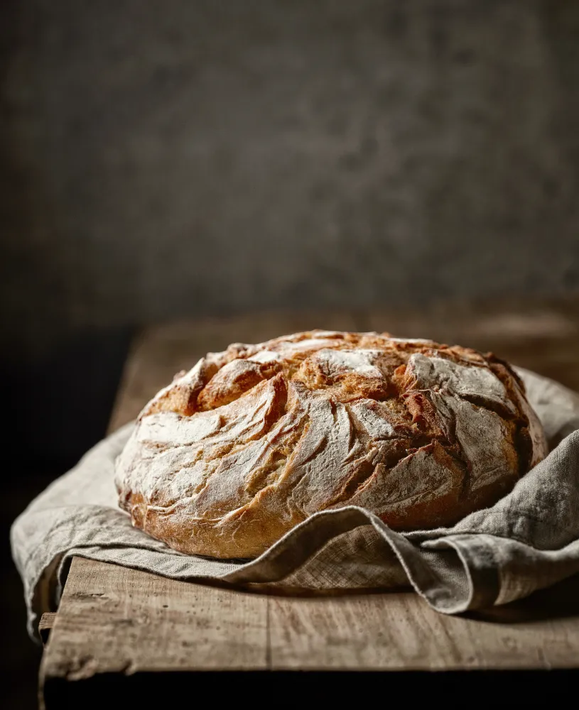 Pain de campagne en cocotte