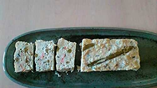 Pain de poisson aux asperges