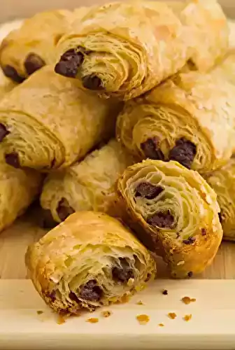 Pains au chocolat (comme chez le boulanger !)
