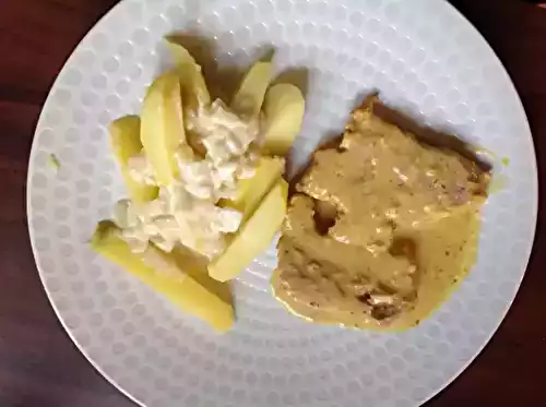 Palette à la diable à l'alsacienne