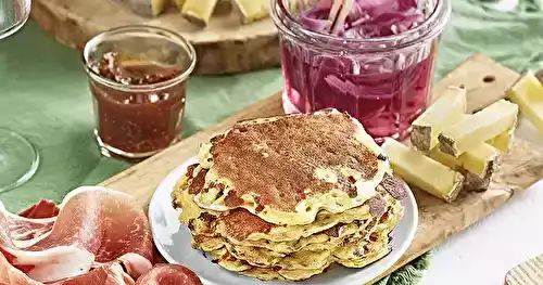 Pancakes à la Tomme de Savoie IGP