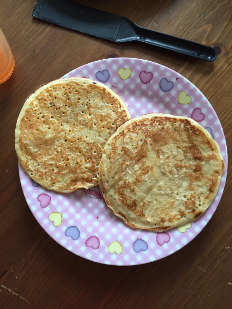 Pancakes aux flocons d'avoine