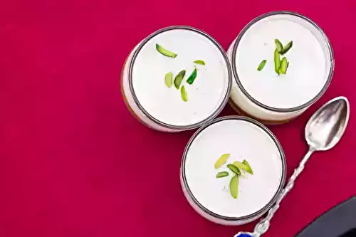 Panna cotta au jasmin au Thermomix