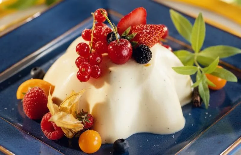 Panna cotta vanille