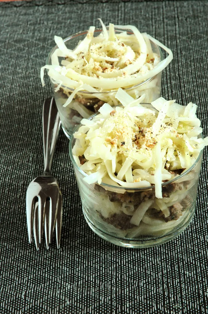 Parmentier de chou (poisson ou viande)