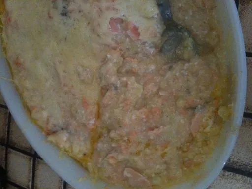 Parmentier de saumon