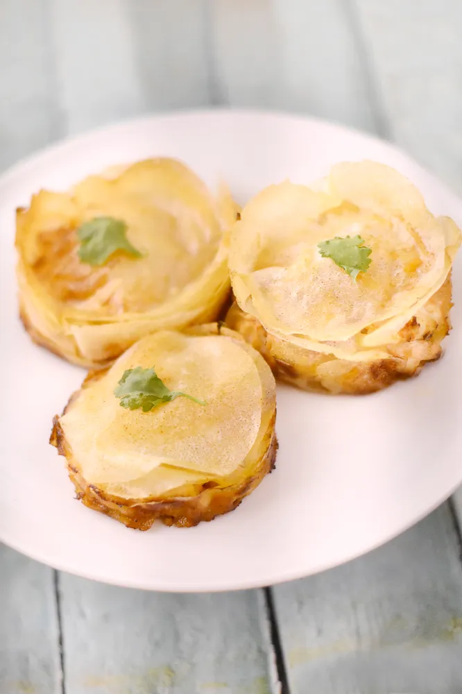 Pastilla de poulet au curry