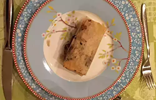 Pastillas de pommes et boudins noir au miel