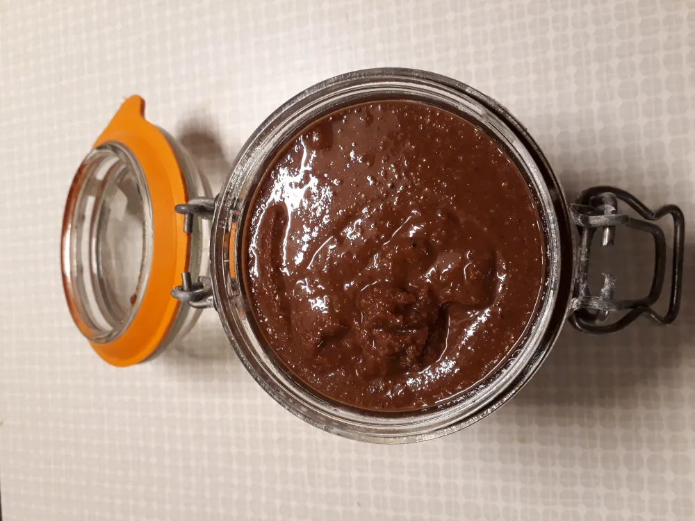 Pâte à tartiner caramel-praliné