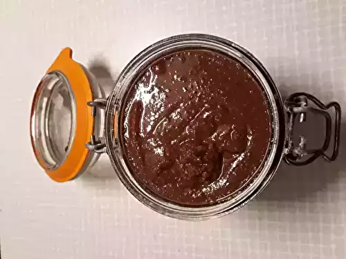 Pâte à tartiner caramel-praliné