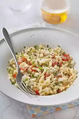 Pâtes à la bière