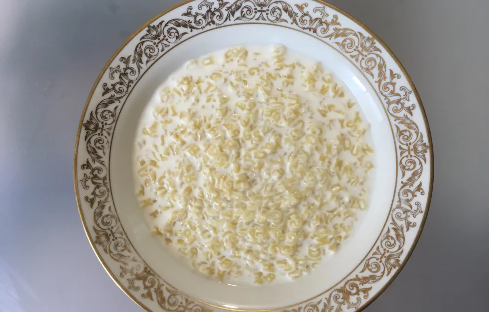 Pâtes au lait simples