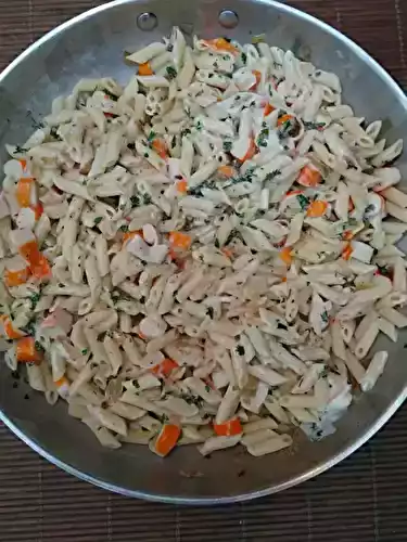 Pâtes au surimi