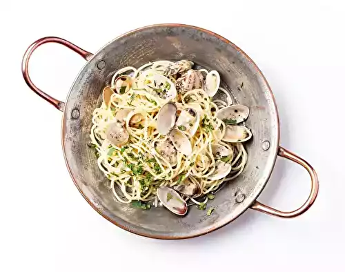 Pâtes aux palourdes au Monsieur Cuisine