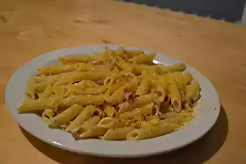 Pâtes carbonara à la québécoise