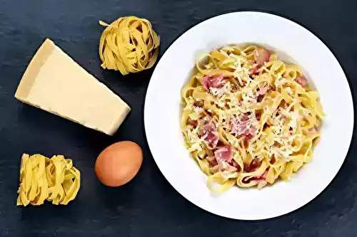 Pâtes carbonara au Thermomix