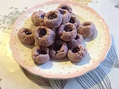 Pâtes d’amande à l’eau de rose fourées