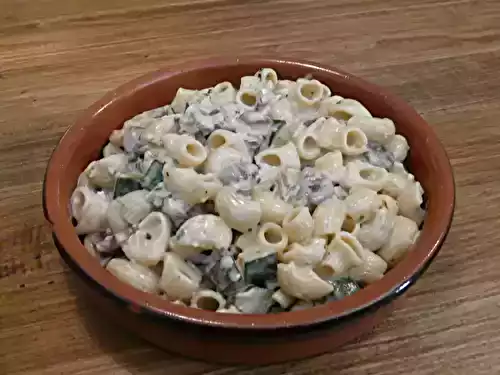 Pâtes sauce camembert