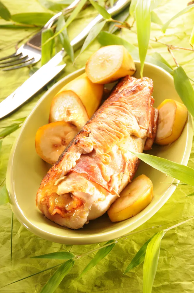 Paupiette de dinde à la banane