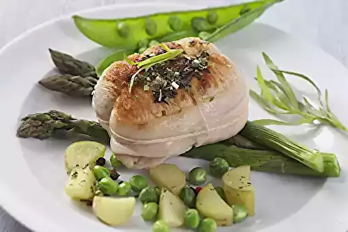 Paupiettes de veau flambées au Cognac