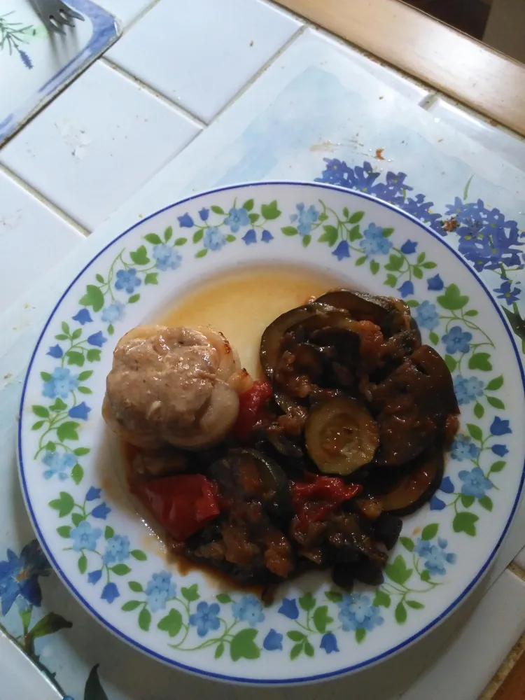 Paupiettes sauce ail et vin blanc