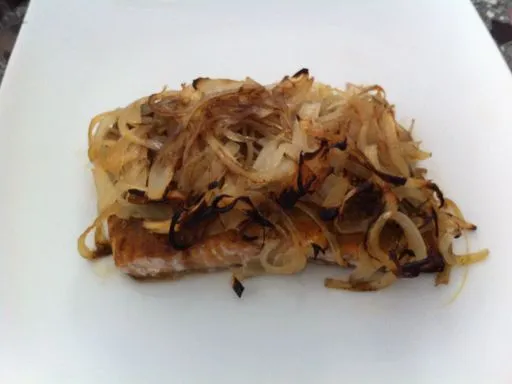 Pavé de saumon aux épices