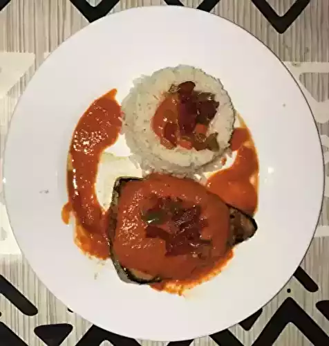 Pavés d'espadon aux poivrons