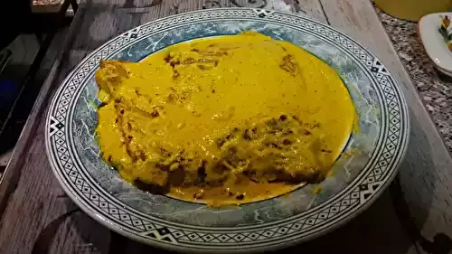 Pavés de truite saumonée au safran