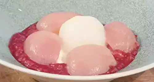 Pêche Melba provençale par Laurent Mariotte