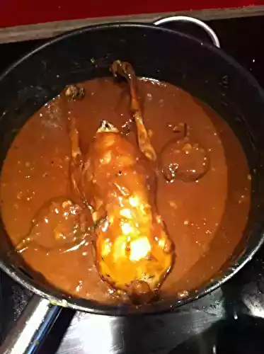Perdrix à la sauce chocolat