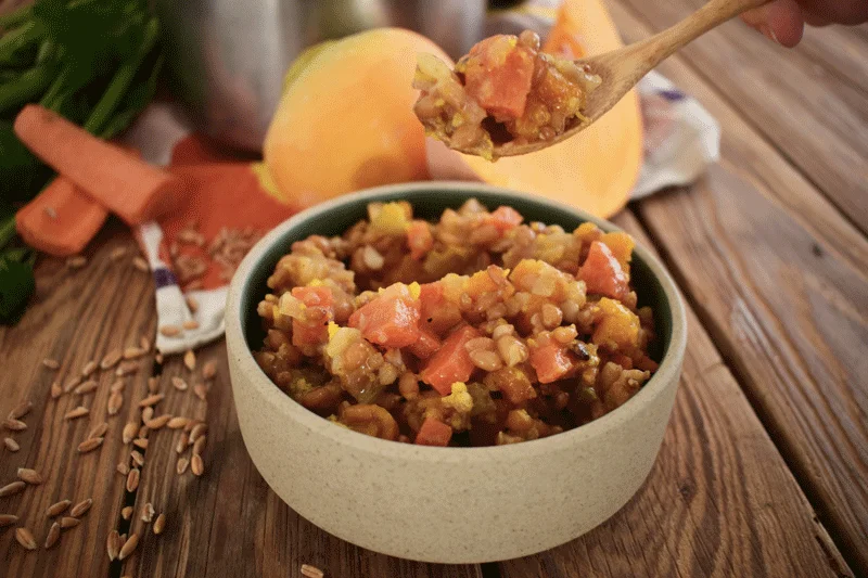 Petit épeautre aux légumes