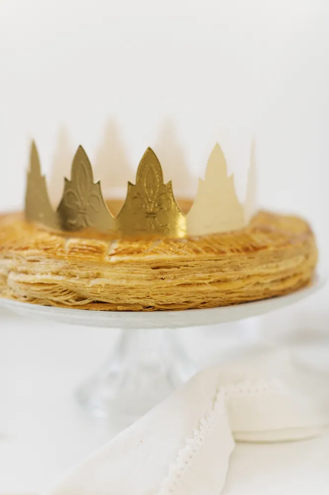 Petites galettes des rois poire - chocolat