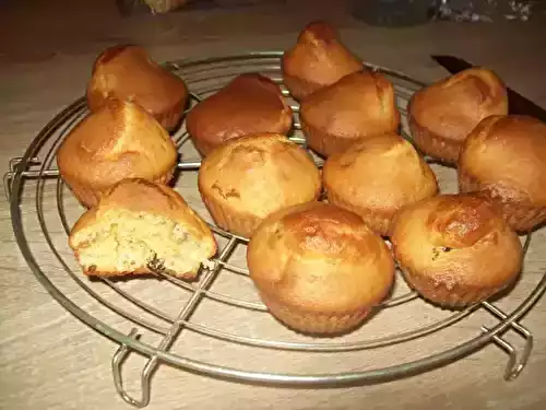 Petits gâteaux moelleux light aux raisins