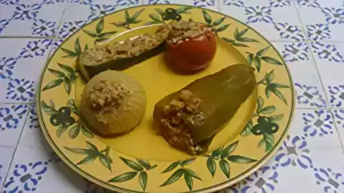 Petits légumes farcis en cocotte