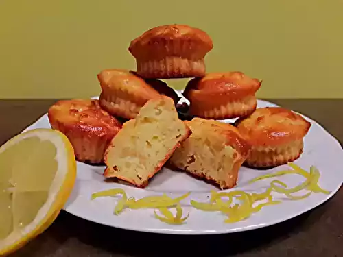 Petits muffins sucrés pomme citron