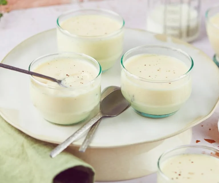 Petits pots de creme a l'absinthe