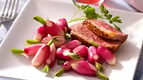 Petits radis glacés