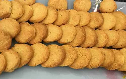 Petits sablés au parmesan