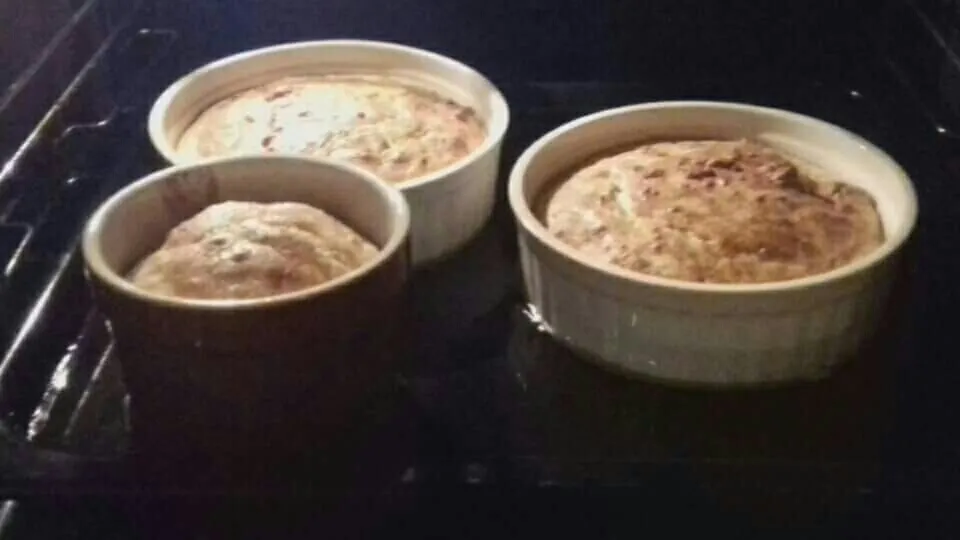 Petits soufflés au crabe