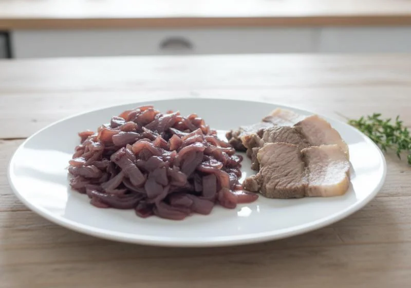 Plat de côtes en cocotte au vin rouge