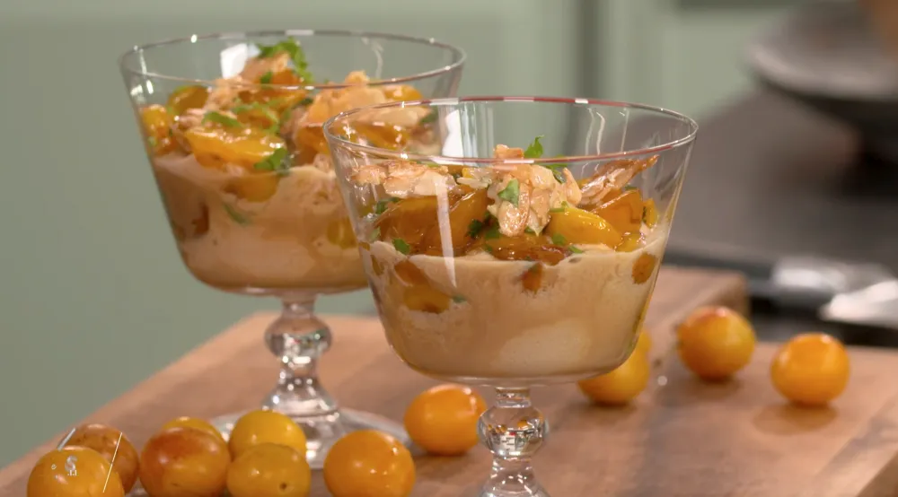 Poêlée de mirabelles par Laurent Mariotte